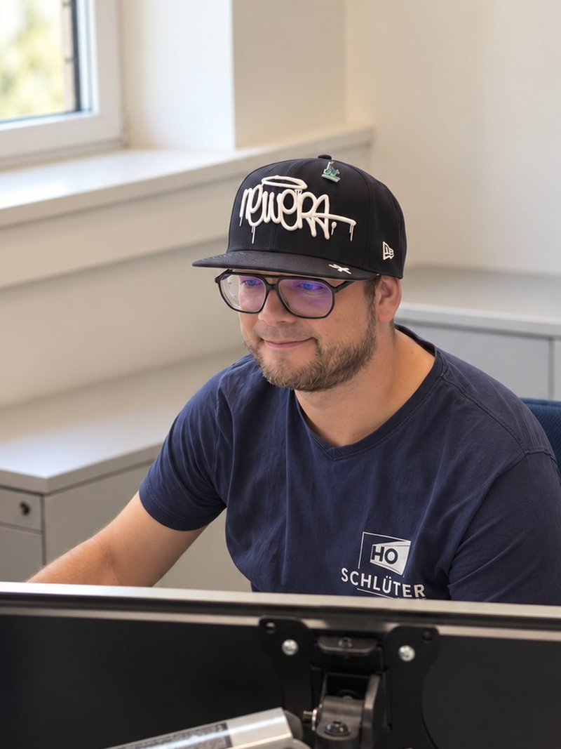 Erik Goldau, Porträt.